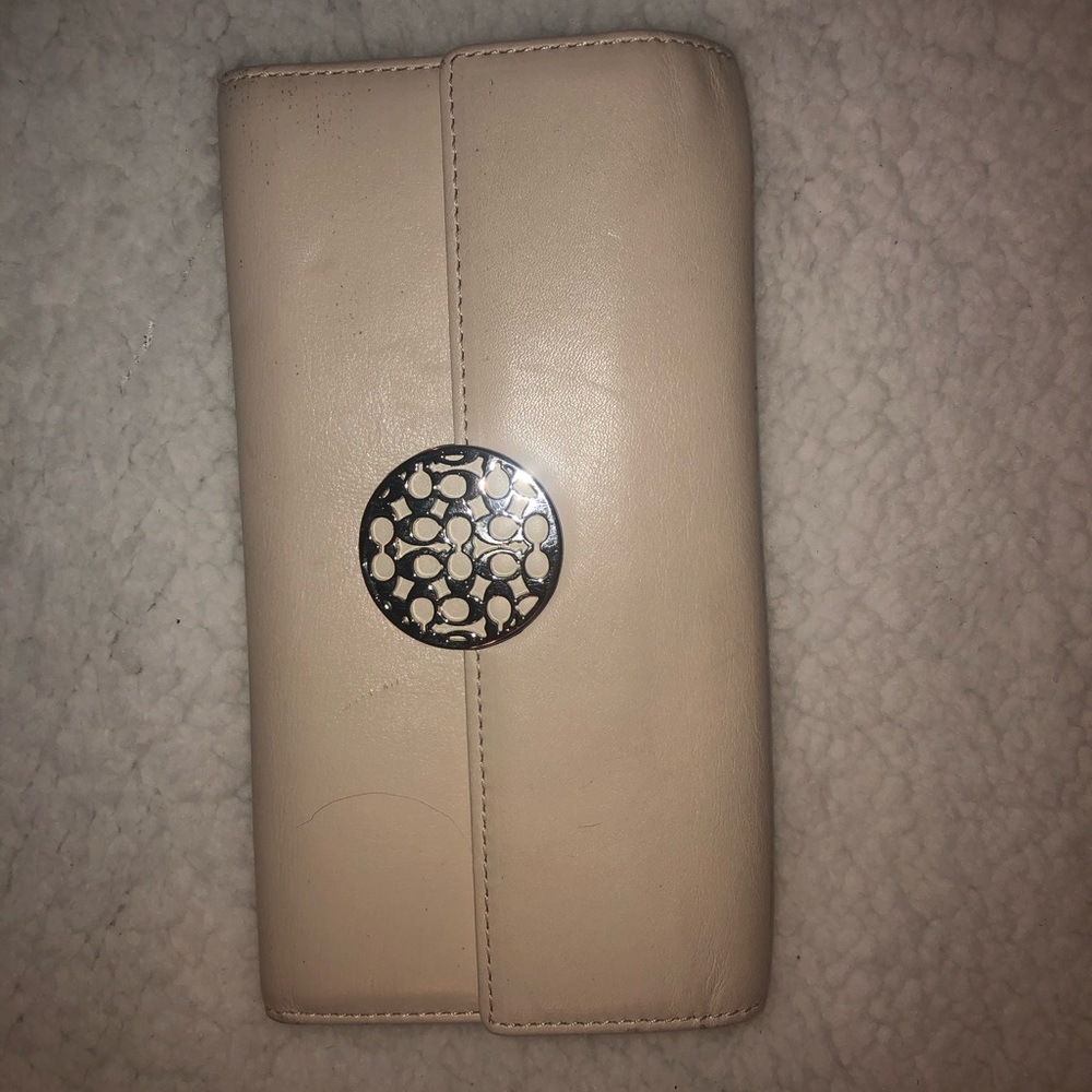 Leather Coach Wallet